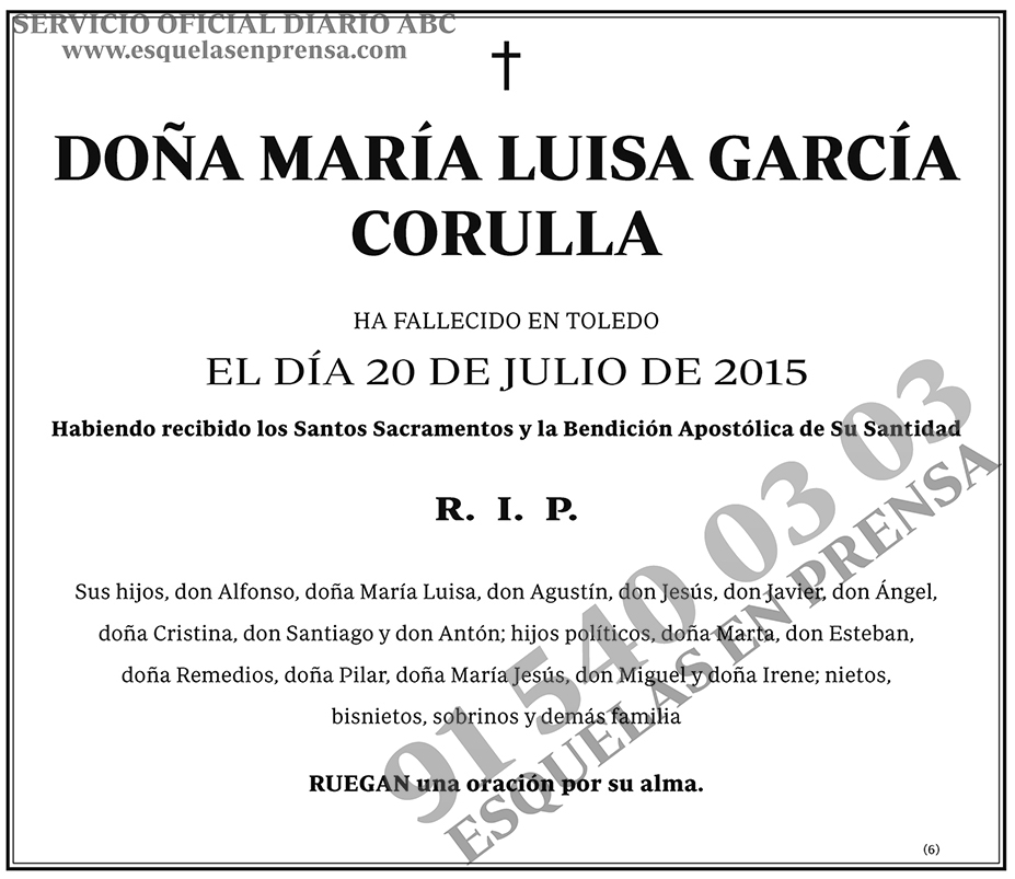 María Luisa García Corulla